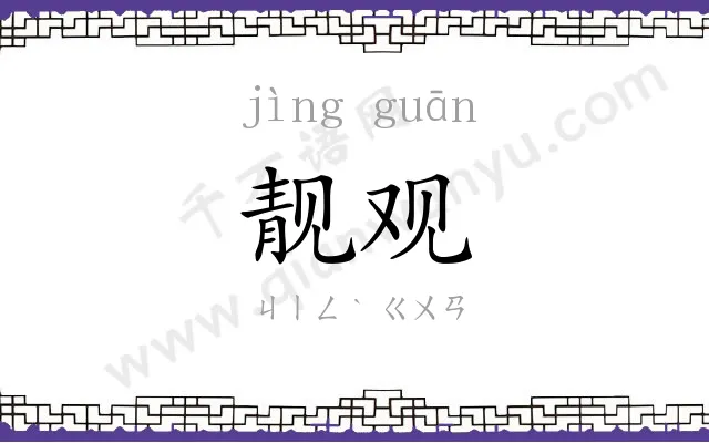 靓观
