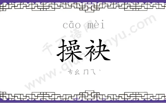 操袂