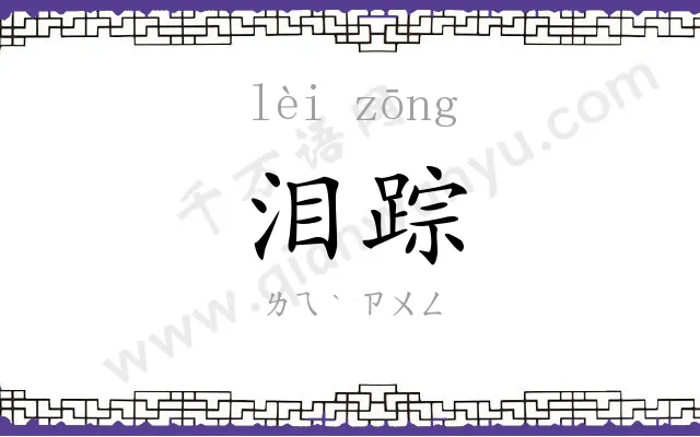泪踪