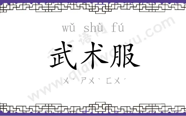 武术服