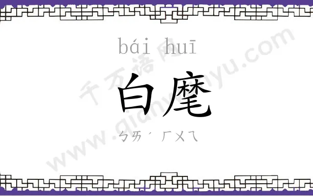 白麾