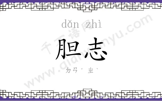 胆志