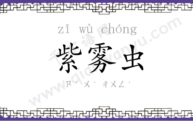 紫雾虫
